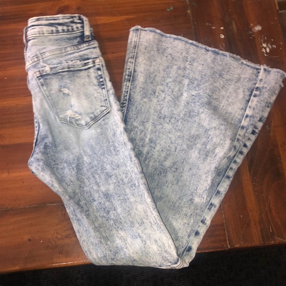 Flying Monkey wide leg flares size 22 - Picture 1 of 3